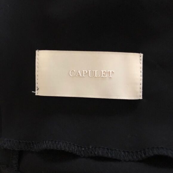 NWT Capulet Jayden Halter Neck Cami Open Back Handkerchief Black S - Picture 11 of 12